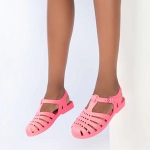 Melissa Possession Summer Jelly Sandals Coral Pink